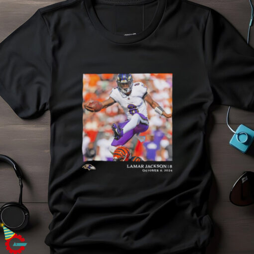 Lamar Jackson Baltimore Ravens NFL Flash Features Week 5 shirt