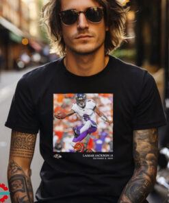 Lamar Jackson Baltimore Ravens NFL Flash Features Week 5 shirt