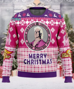 Legendary Ric Flair WWE Merry Chirstmas Ugly Sweater