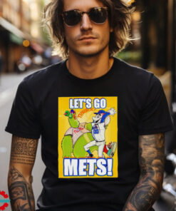 Let’s go Mets New York Mets Grimace beats Phanatic Philadelphia Philly MLB shirt