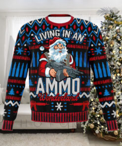 Living in an Ammo Wonderland Ugly Christmas Sweater