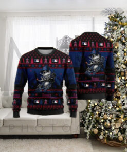 Los Angeles Angels Halloween Skeleton Christmas Sweater