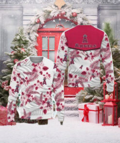 Los Angeles Angels Hawaiian Themed Christmas Hoodie