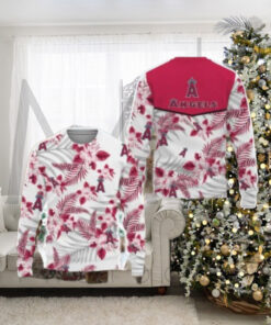 Los Angeles Angels Hawaiian Themed Christmas Hoodie