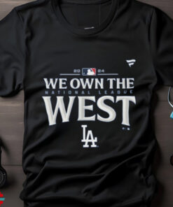 Los Angeles Dodgers 2024 NL West Champions Shirt