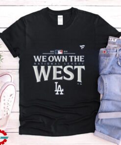 Los Angeles Dodgers 2024 NL West Champions Shirt