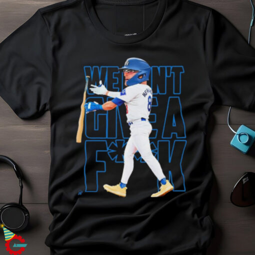 Los Angeles Dodgers We Don’t Give A Fuck Kike Hernandez Cartoon t shirt