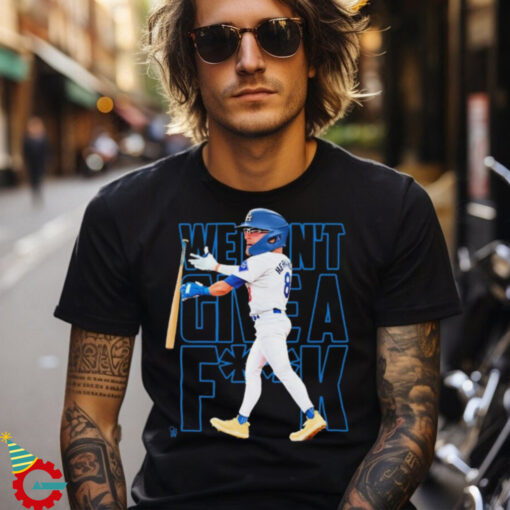 Los Angeles Dodgers We Don’t Give A Fuck Kike Hernandez Cartoon t shirt