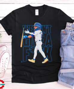 Los Angeles Dodgers We Don’t Give A Fuck Kike Hernandez Cartoon t shirt