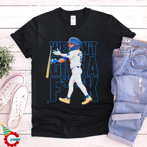 Los Angeles Dodgers We Don’t Give A Fuck Kike Hernandez Cartoon t shirt