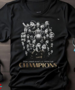 Los Angeles Football Club 2024 US Open Cup Champions T Shirt