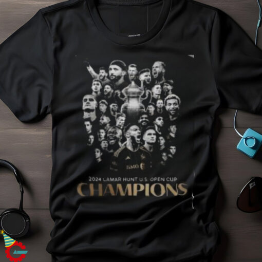 Los Angeles Football Club 2024 US Open Cup Champions T Shirt