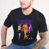 Jason Voorhees x NBA Los Angeles Lakers Graphic 2024 t shirt