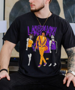 MJ Thriller x Lakeshow Los Angeles Lakers NBA Graphic 2024 t shirt