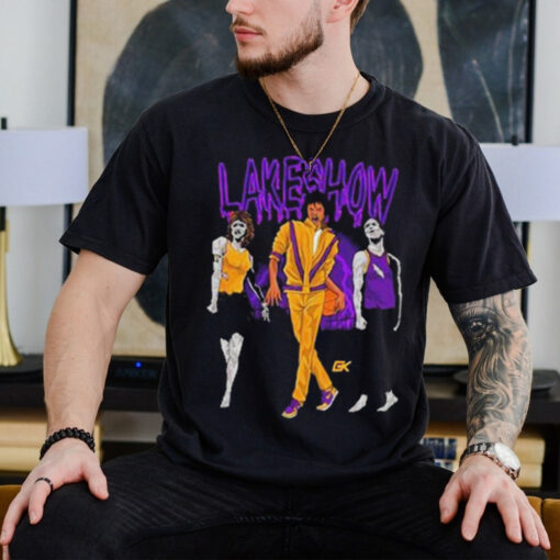 MJ Thriller x Lakeshow Los Angeles Lakers NBA Graphic 2024 t shirt