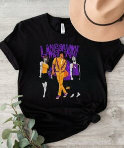 MJ Thriller x Lakeshow Los Angeles Lakers NBA Graphic 2024 t shirt