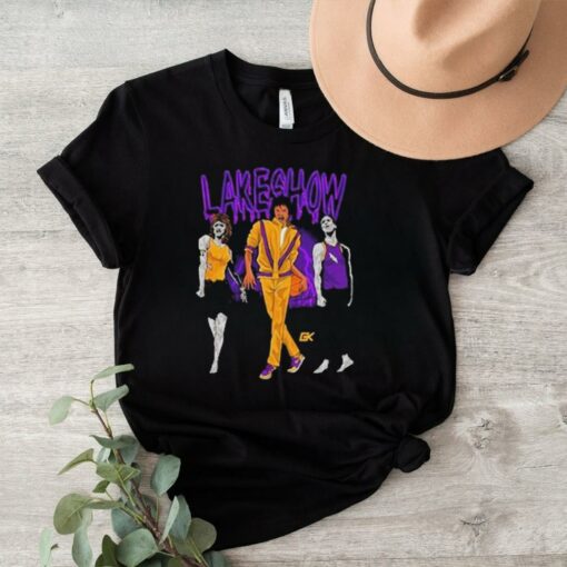 MJ Thriller x Lakeshow Los Angeles Lakers NBA Graphic 2024 t shirt