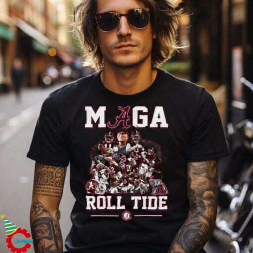 Maga Roll Tide – Alabama Crimson Tide Unisex T Shirt