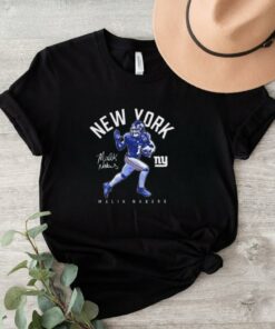 Malik Nabers New York Giants Stiff Arm Signature shirt