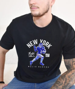 Malik Nabers New York Giants Stiff Arm shirt