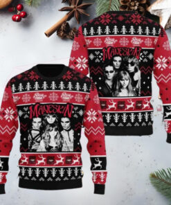 Maneskin Rock Band Christmas Sweater Chirstmas Gifts 2024 Xmas For Family And Friends Ugly Sweater