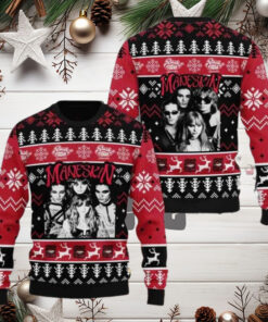 Maneskin Rock Band Christmas Sweater Chirstmas Gifts 2024 Xmas For Family And Friends Ugly Sweater