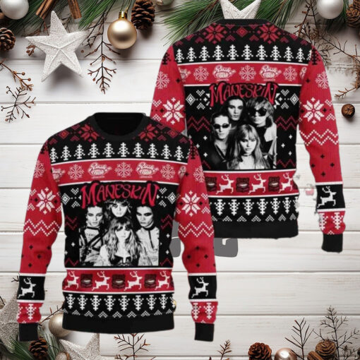 Maneskin Rock Band Christmas Sweater Chirstmas Gifts 2024 Xmas For Family And Friends Ugly Sweater