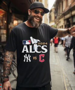 Matchup MLB New York Yankees vs Cleveland Guardians 2024 ALCS t shirt