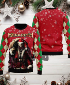 Megadeth Chirstmas Gifts 2024 Xmas For Family And Friends Ugly Sweater