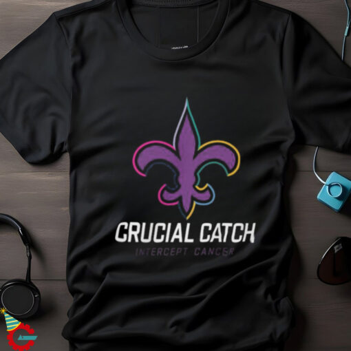 Men’s New Orleans Saints 2024 NFL Crucial Catch Club Pullover Shirt