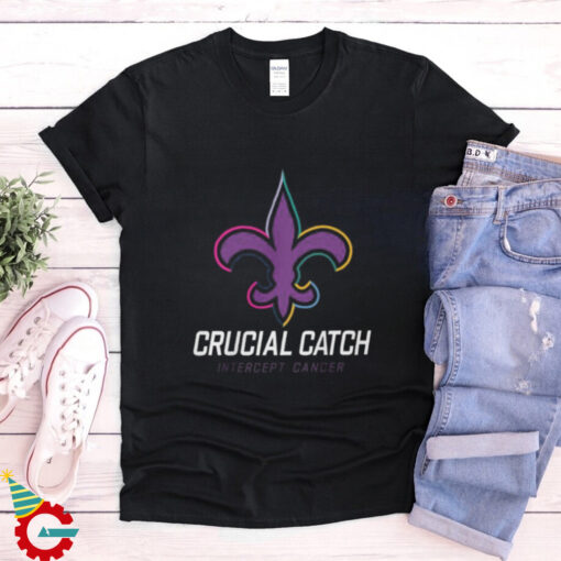 Men’s New Orleans Saints 2024 NFL Crucial Catch Club Pullover Shirt