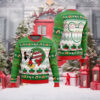 On The Naughty List And I Regret Nothing Cat Christmas Sweater