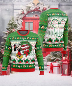 Merry Christmas Mickey Mouse Disney Ugly Christmas Sweater Holiday Gift Ugly Christmas Sweater