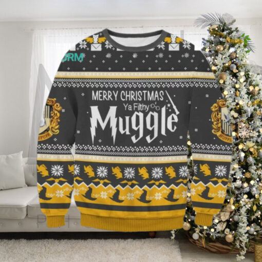 Merry Christmas Muggle 2024 Christmas Ugly Sweater