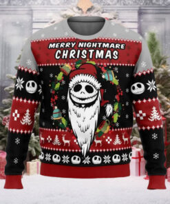 Merry Nightmare The Nightmare Before Christmas Ugly Christmas Sweater