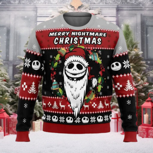 Merry Nightmare The Nightmare Before Christmas Ugly Christmas Sweater