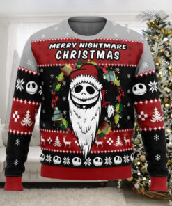 Merry Nightmare The Nightmare Before Christmas Ugly Christmas Sweater