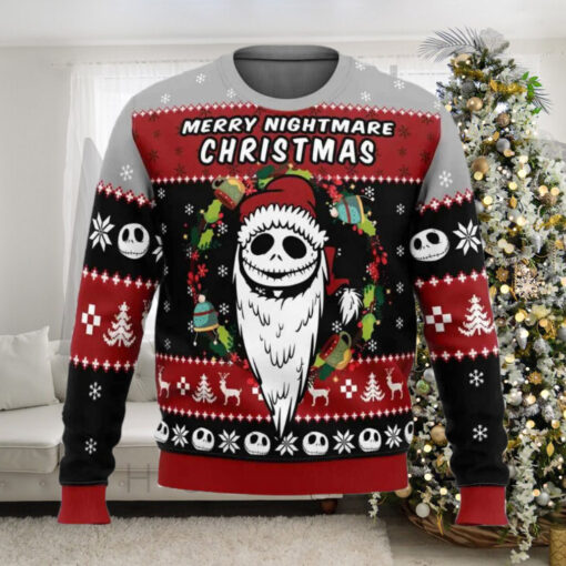 Merry Nightmare The Nightmare Before Christmas Ugly Christmas Sweater