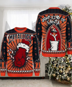 Metallica St Anger Some Kind Of Santa Christmas Style Holiday Merch Ugly Christmas Sweater Gift For Holiday