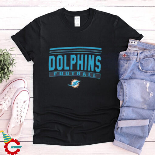 Miami Dolphins Fanatics Black Big Shirt