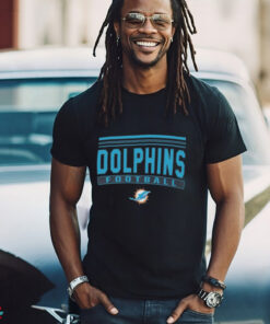 Miami Dolphins Fanatics Black Big Shirt