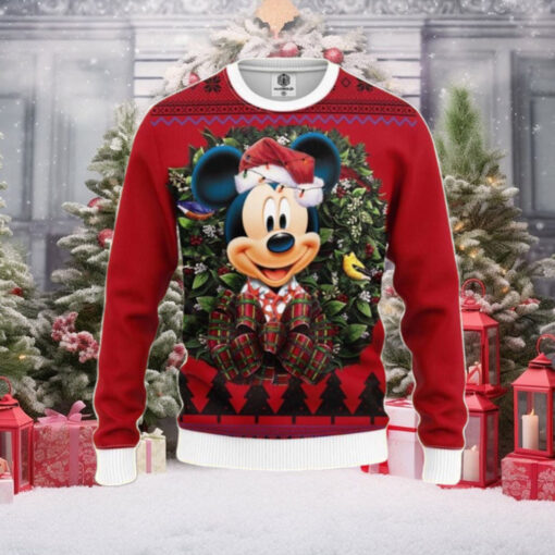 Mice Noel Happy Mickey Mouse Disney Ugly Christmas Sweater Gift For Holiday 2024