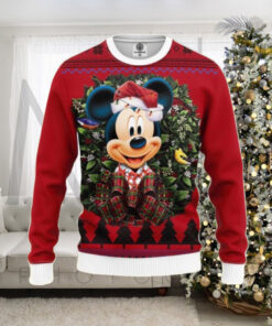 Mice Noel Happy Mickey Mouse Disney Ugly Christmas Sweater Gift For Holiday 2024