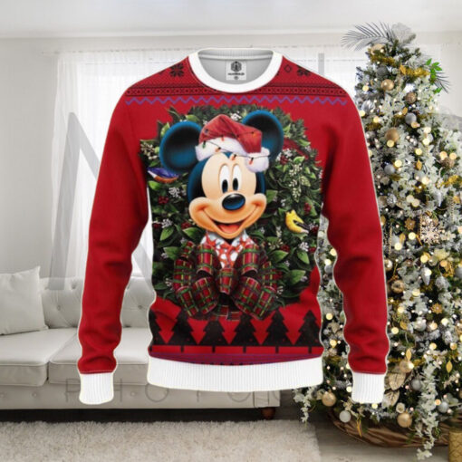 Mice Noel Happy Mickey Mouse Disney Ugly Christmas Sweater Gift For Holiday 2024