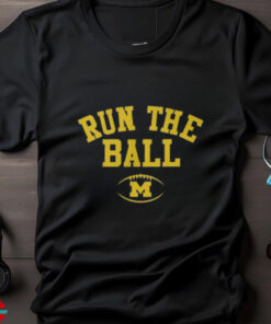 Michigan Football Run the Ball Shirt