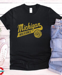 Michigan Vintage Basketball Long Sleeve