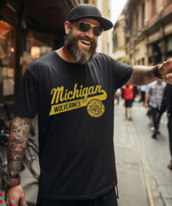 Michigan Vintage Basketball Long Sleeve