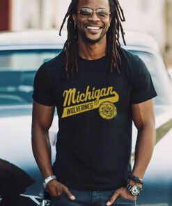 Michigan Vintage Basketball Long Sleeve