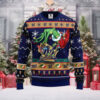 Milwaukee Brewers Golden Logo Christmas Trees Ugly Sweater