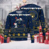 Grinch Milwaukee Brewers Ugly Christmas Sweater With Dog Design